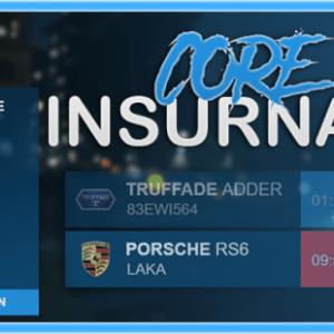 Core Insurance [ESX] Best FiveM Shop Best FiveM Shop
