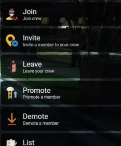 Crew System For Gangs or Family