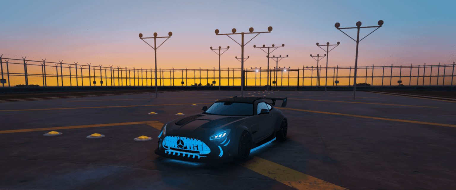 Mercedes AMG GTR Light 1.0 FiveM Zone