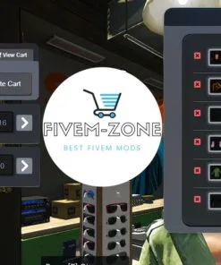 FiveM Advanced Clothe Shop & Wardrobe