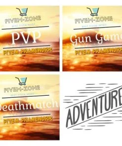 Deathmatch & Zombie Mode & Gungame Server V2 [PvP Server]