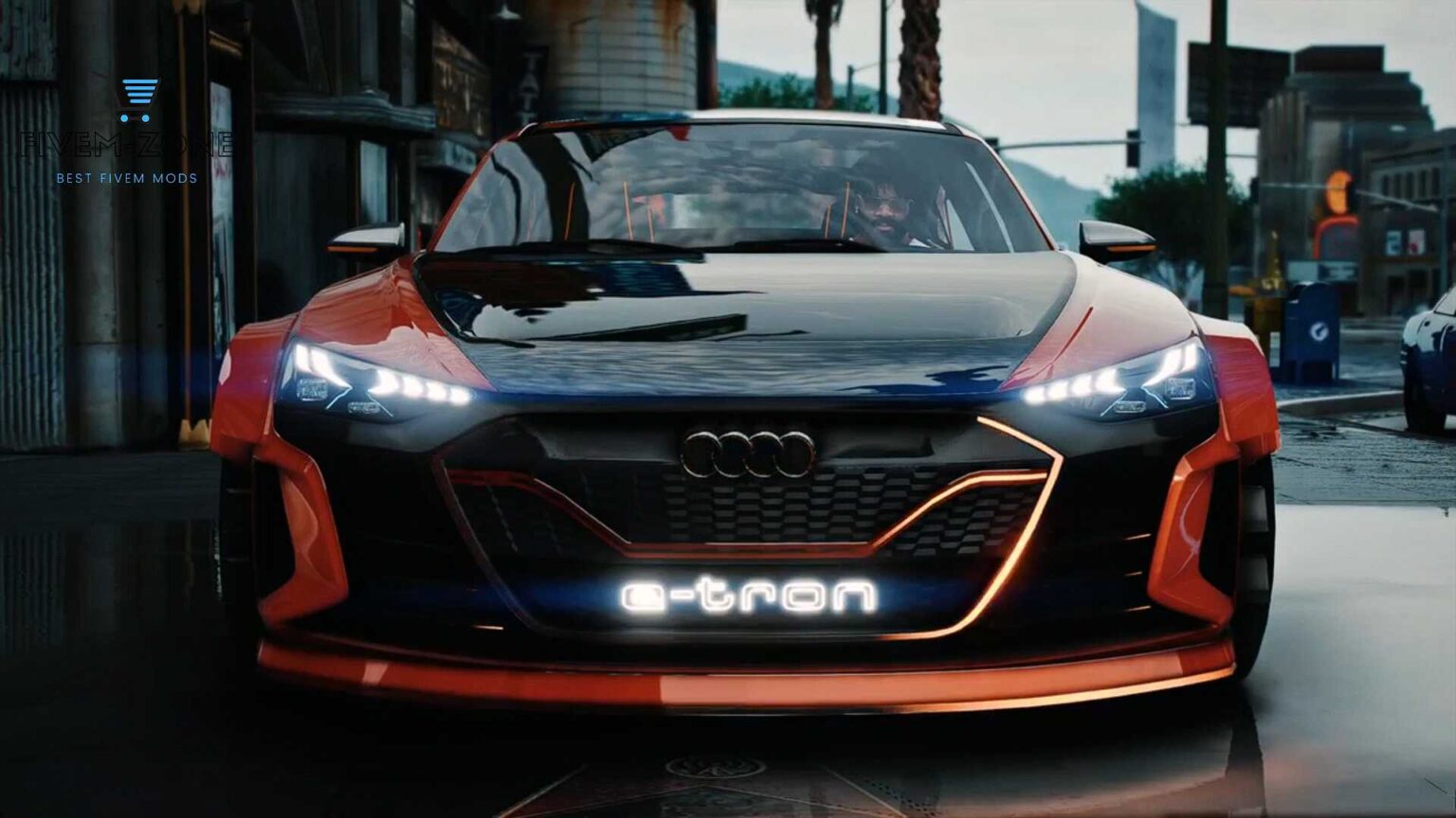 Audi E Tron GT 2ncs Animated Light FiveM Zone