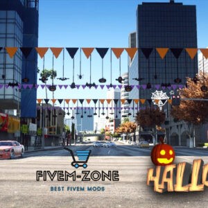 Halloween Decoration Around City FiveM Best FiveM Shop Best FiveM Shop